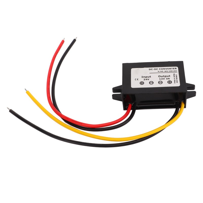 DC to DC Converter 18‑40V to 12V 3A 36W IP68