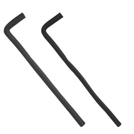 Swap Heater Hose, KIMISS 2pcs 90 Degree Molded Heater Hose Kit Rubber Engine Heater Pipe for LS Series Engine 5/8in 3/4in ID