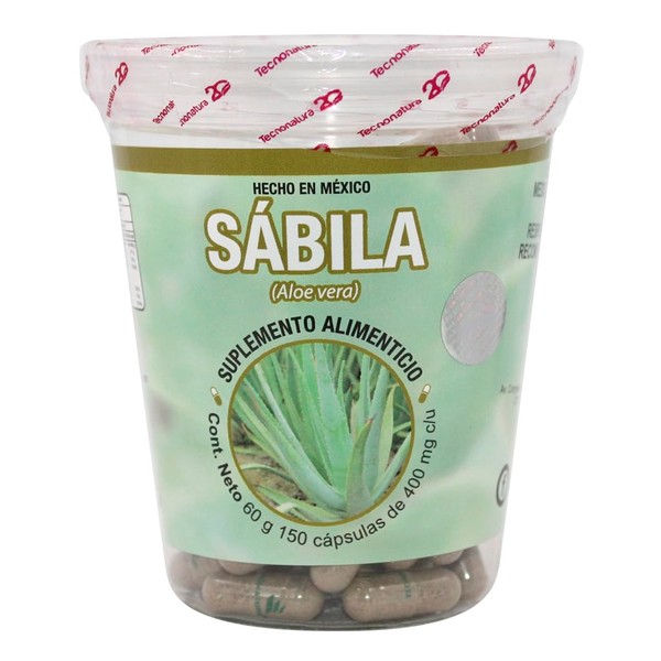 SABILA 150 CAPSULAS TECNONATURA - Producto Original de Alta Calidad,