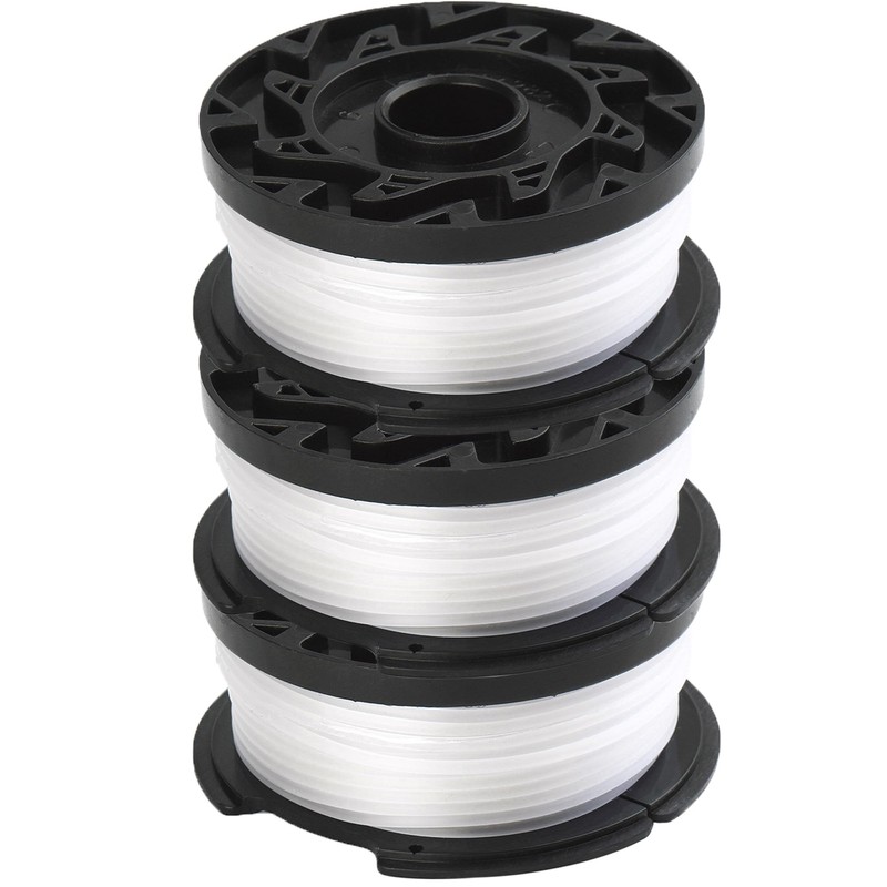 3-Pack AF-100 Replacement Spool Weed Eater Spool Compatible with Black+Decker