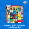 Re-marks Animal Tales Book-Cover Puzzle, 1,000-Piece Jigsaw Puzzle for All