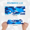 9 Pcs Sweatbands for Kids Boys Sports Headbands Athletic Headbands