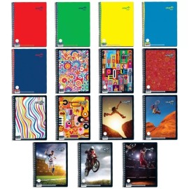 Estrella 5 Cuadernos Profesional 100 Hojas Star Kid Cuadro Grande 7 M