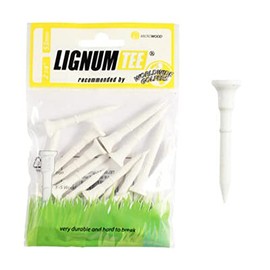 Lignum Tee 2 1/8" - White
