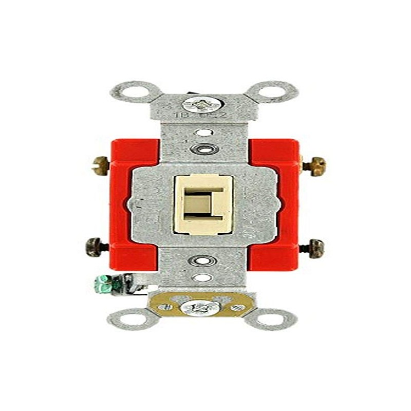 Leviton 20 Amp, 120/277 Volt, Toggle Locking Double-Pole AC Quiet