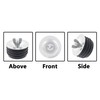 Mechanical Test Plug,TTZEZE Rubber Sewer Cleanout Cap,Sturdy Expansion Pipe Plug,Practical