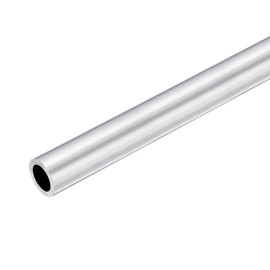 uxcell 6063 Aluminum Round Tube, 20mm OD 14mm Inner Dia 400mm Length Pipe Tubing for Industry DIY Projects