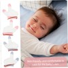 Ipetboom Newborn Anti-Eating Gloves Breathable Nylon Teething Mittens for Infants