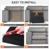 Langierspur 22"x22" Couch Cushion Support 40D, Couch Supports for Sagging