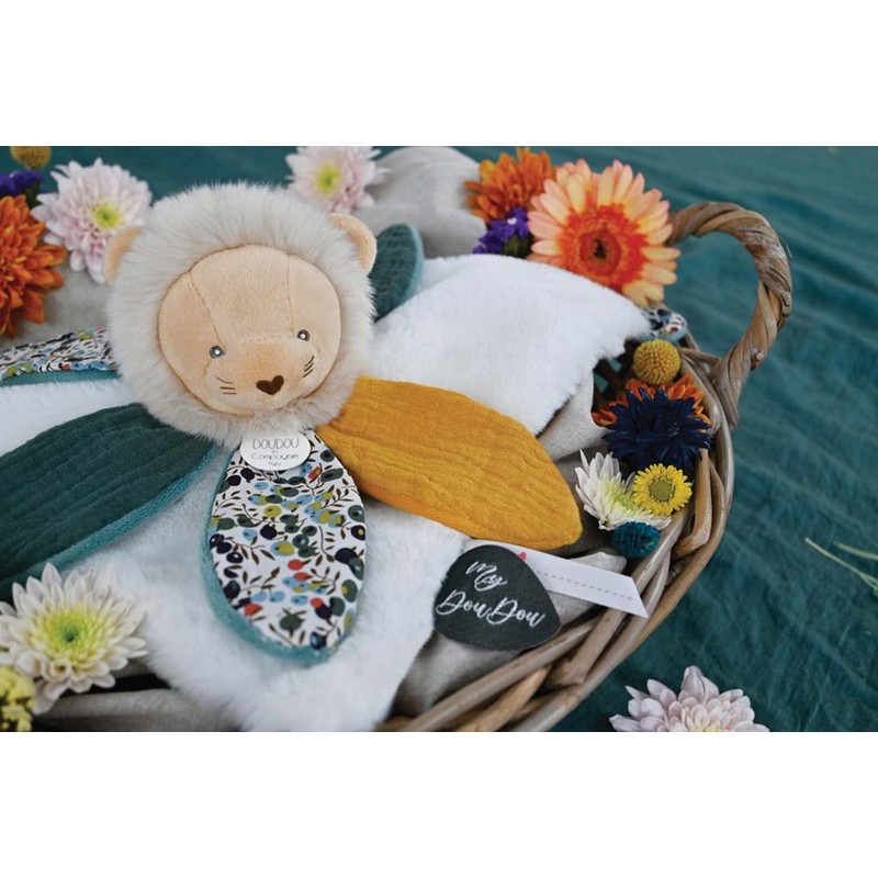 Doudou et Compagnie - Boh'aime DC4025 Cuddly Toy Petal Lion