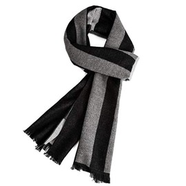EONPOW Warm Winter Scarf Men, Mens Autumn Plaid Scarves