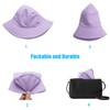 Sydbecs Bucket Hat for Women Men, Reversible Cotton Summer Sun