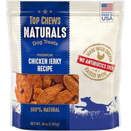 Top Chews Chicken Natural Jerky Recipe, Net Wt 48 Ounce(1.36 kg)