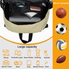 Goloni Soccer Backpack,Basketball Backpack with Ball Compartment & Shoe Compartment,Backpack