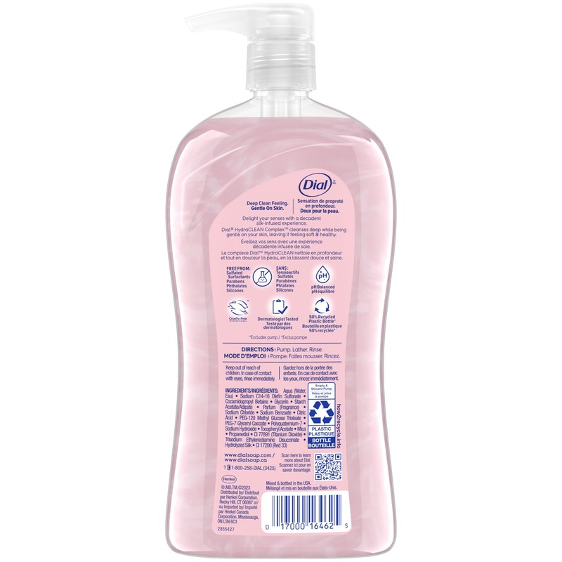 Dial Body Wash, Pamper & Indulge, Silk & Magnolia, 32
