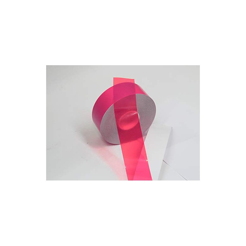 Transparent Vinyl Tape with Self-Adhesive. (1 inch x 50 ft,