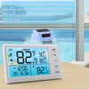 Pool Wireless Thermometer & Wireless Receiver, IPX8 Waterproof Bath Thermometer,