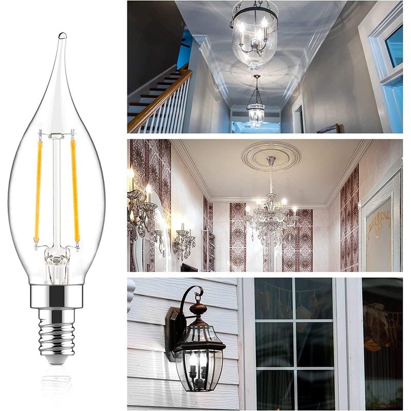 Sengled Candelabra Led Light Bulbs Dimmable, E12 Led Bulb 60