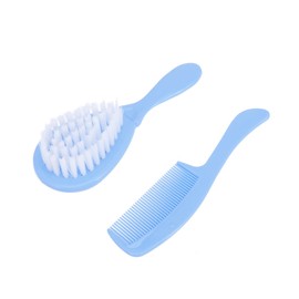HAPINARY Set Hair Brush Soft Bristle Hair Grooming Brush Infant Hair Brush Dandruff Comb Bottle Brush Cleaner Baby Massage Brush Kids Comb Newborn Beauty Comb Take a Bath