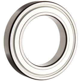 SKF 6006 2ZJEM Deep Groove Ball Bearing, Double Shielded, Steel Cage, C3 Clearance, 30mm Bore , 55mm OD, 13mm Width, 1870lbf Static Load Capacity, 2990lbf Dynamic Load Capacity