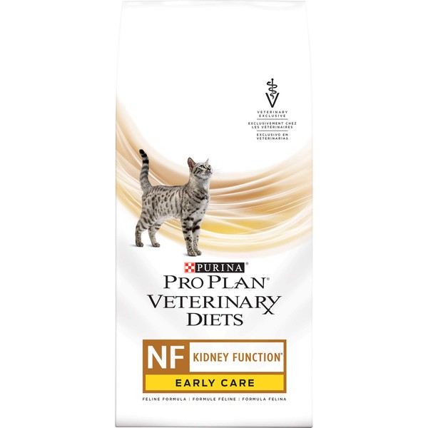 Purina Pro Plan Veterinary Diets NF Kidney Function Early Care Feline Formula Adult Dry Cat Food - 3.15 lb. Bag