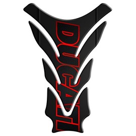 Tankpad DUCATI CARBON Polymer 3D Motorcycle Tank Protector 20 Sheets
