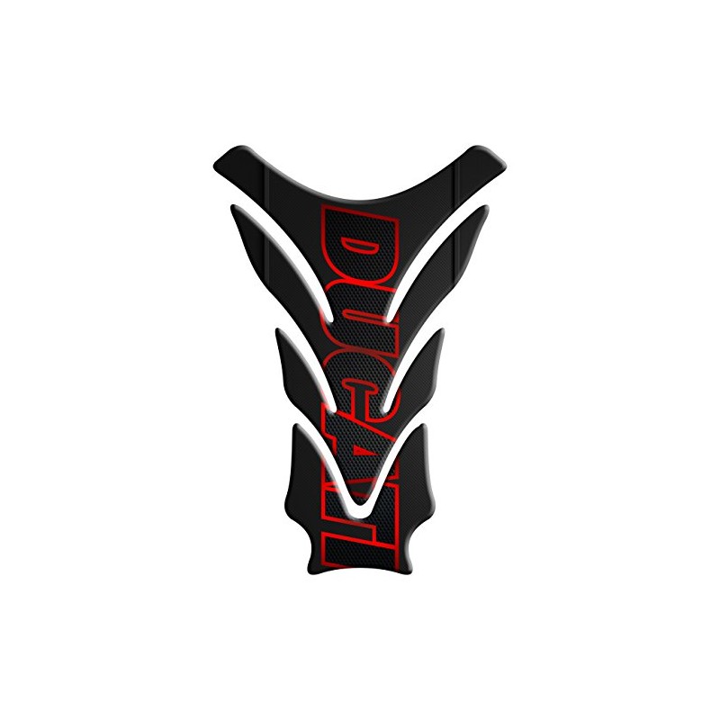 Tankpad DUCATI CARBON Polymer 3D Motorcycle Tank Protector 20 Sheets