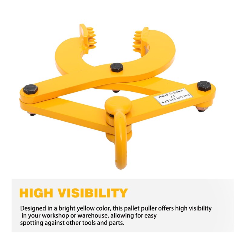 kuailebuy Pallet Puller,1T/2205 LBS Capacity Pallet Jack Puller,Heavy Duty Single
