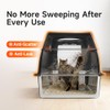 Extra Large Stainless Steel Litter Box with Lid, High Sided