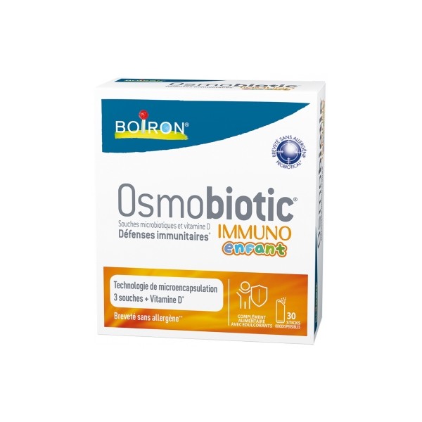 Boiron Osmobiotic Immuno Children 30 Orodispersible Sticks
