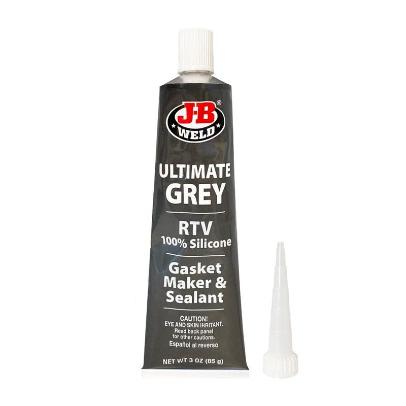 Adhesive Sealant,3 oz.,Tube,Gray
