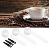 100Set Reusable 4g Coffee Measuring Spoon Brush Kit Coffee Making