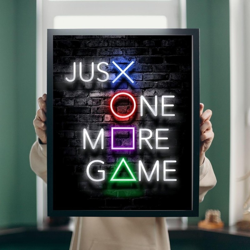 Poster Gamer Wall Decoration - Gamer Poster, Deco Gaming, Wall