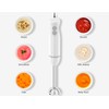 Bonsenkitchen Hand Blender, Immersion Blender with 2 Mixing Speed, Electric