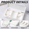 10-Piece Small Pill Box, Practical Travel Pill Box, Packaging Box