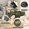 Dog Anxiety Relief Vest with Ear Muffs Calming Dog Anxiety