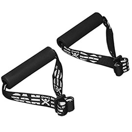CanDo Bands and Tubing Accessories, Standard Adjustable Handles, 10 Pairs