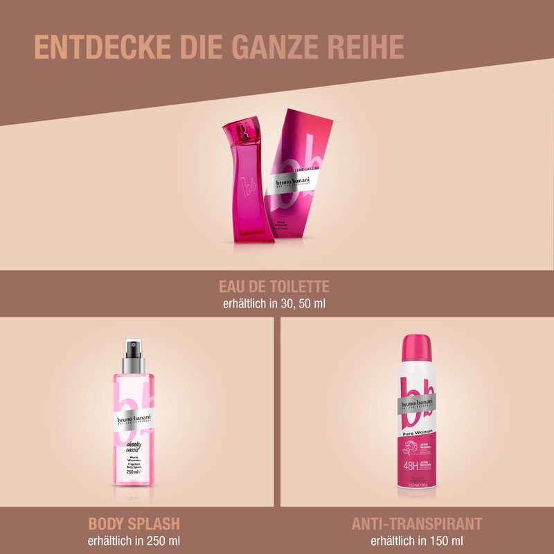 bruno banani Antiperspirant Pure Woman 150 ml