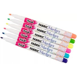 Tulip Kit 6x Marcador Textiles Permanente Tulip Tela Permanente