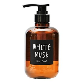 John's Blend OA-JON-58-1 Body Soap, White Musk Scent, 16.2 fl oz (460 ml)