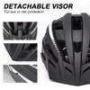 VICTGOAL Bike Helmet for Men Women with Led Light Detachable