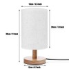 Betty Table Lamp Bedside Light Wood Base Room Decoration or