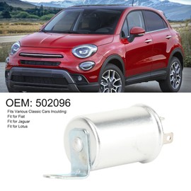 Aramox Relay Unit Flasher 12 V Car Indicator Relay Unit 3 Pin Flasher 12 V Tractor Fit for Fiat/Jaguar/Lotus 502096