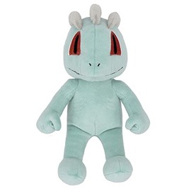 Sanei Boeki PP80 Pokémon All Star Collection Plush Toy, Machop, Size S, W 4.3 x D 4.7 x H 9.1 in (11 × 12 × 23 cm)
