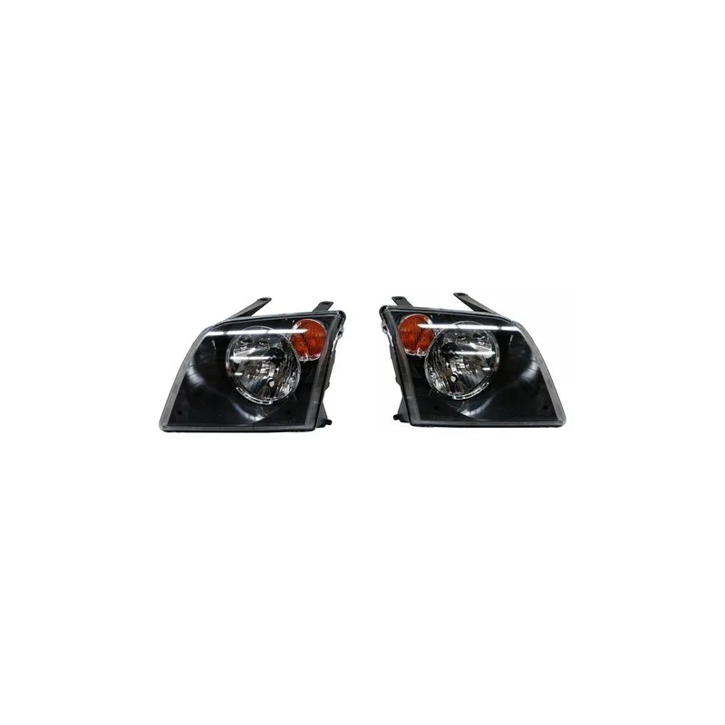 Par Juego Faros Ford Ecosport 2004 - 2005 C/cuarto Ambar