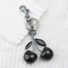 Zhoxod Cherry Keychain Pendant, Hanging Cherry Decoration, Made of Resin