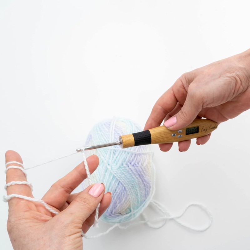 Crochet Counting Hook & Handle Set - 12 Hooks 2mm-8mm