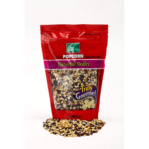 Wabash Valley Farms Popcorn Kernels - Flavorful Medley - 2 lb