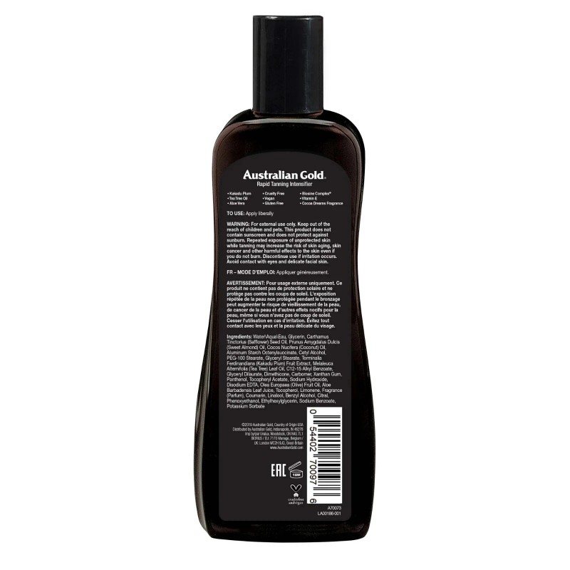 Australian Gold Rapid Tanning Intensifier Lotion, 8.5 Fl Oz |
