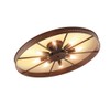 Ceiling Light Fixture Flush Mount Ceiling Lamp Black Farmhouse Chandelier